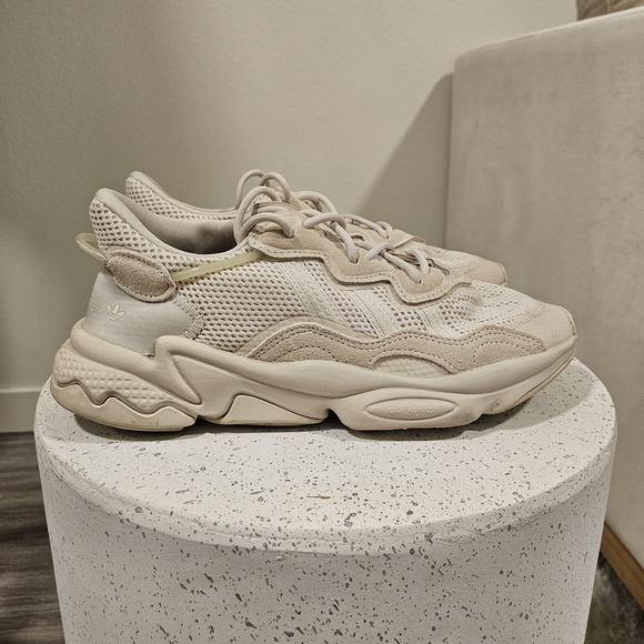 adidas Shoes - adidas Women's Ozweego Athletic Shoes - Cream